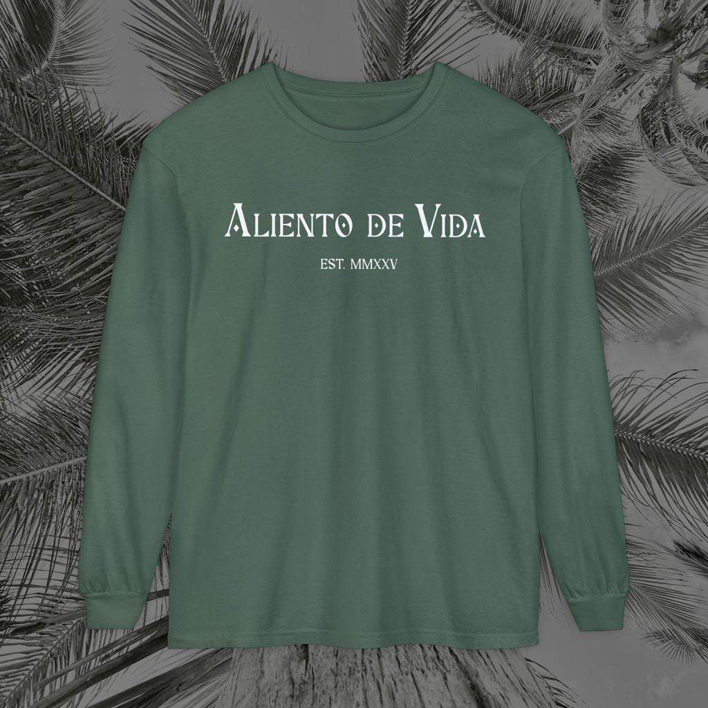 Throne of the Divine - (UNISEX) Long Sleeve Shirt - Aliento De Vida