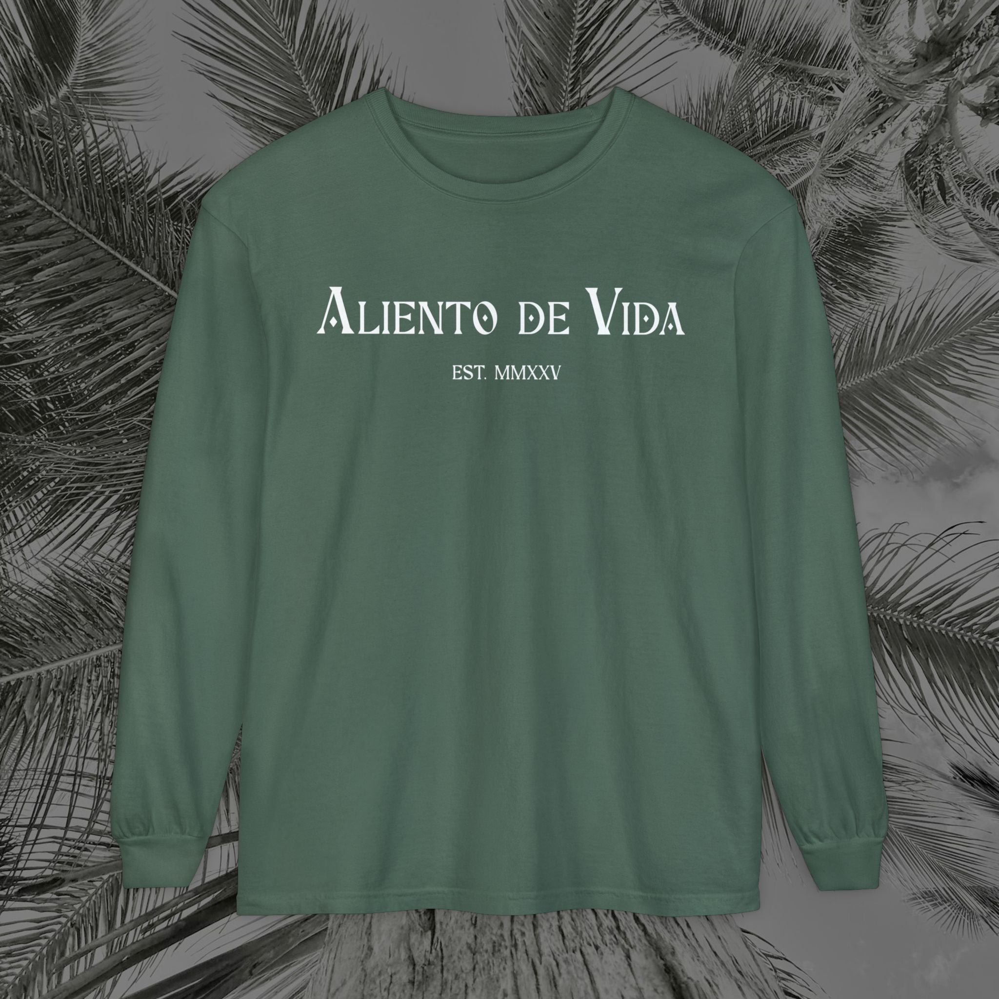 Throne of the Divine - (UNISEX) Long Sleeve Shirt - Aliento De Vida