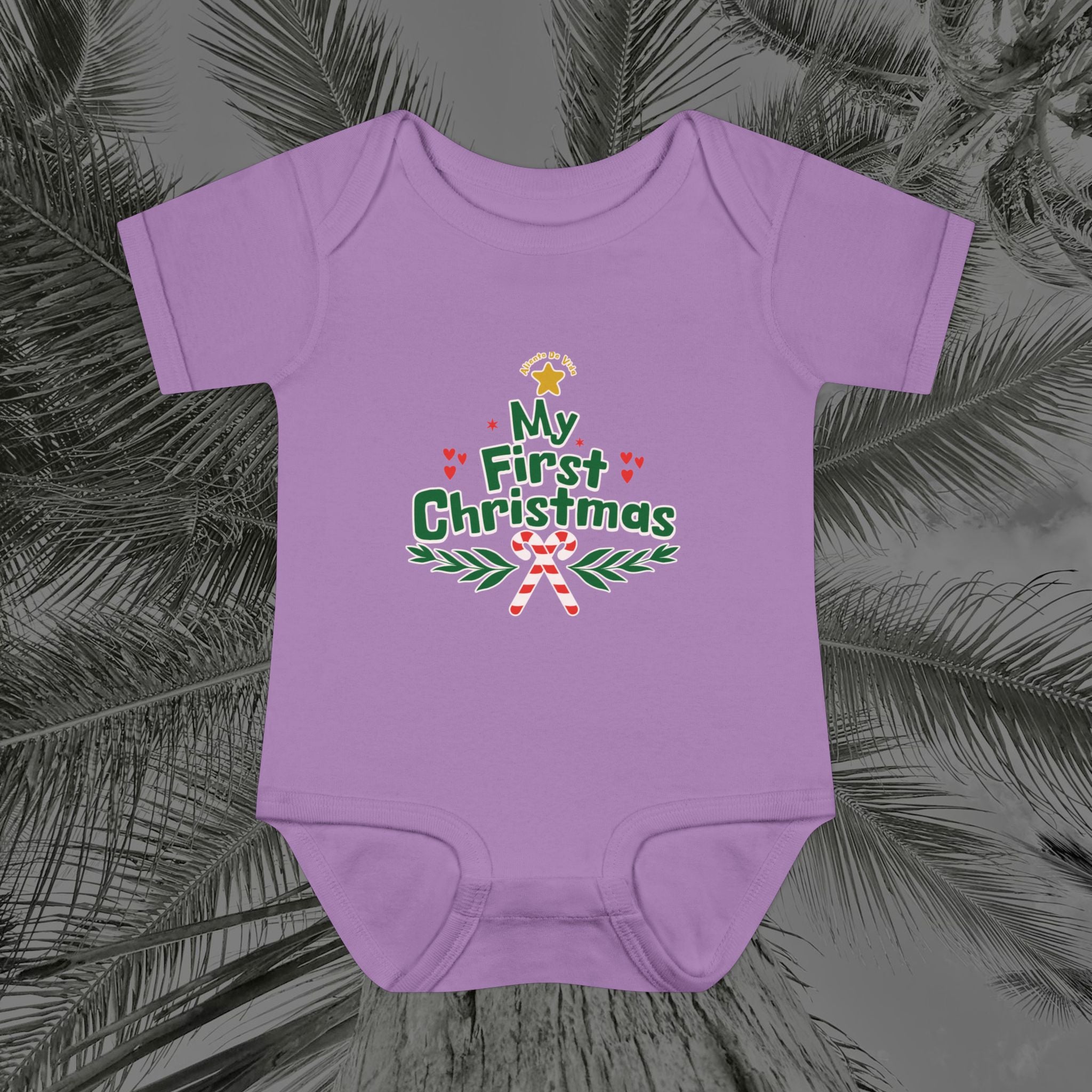 Tiny Tree Topper - (UNISEX) Baby Bodysuit / Infant Onesie - Aliento De Vida