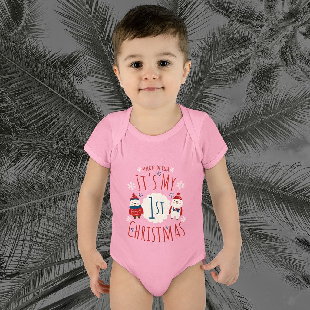 Little North Pole Newbie - (UNISEX) Baby Bodysuit / Infant Onesie - Aliento De Vida