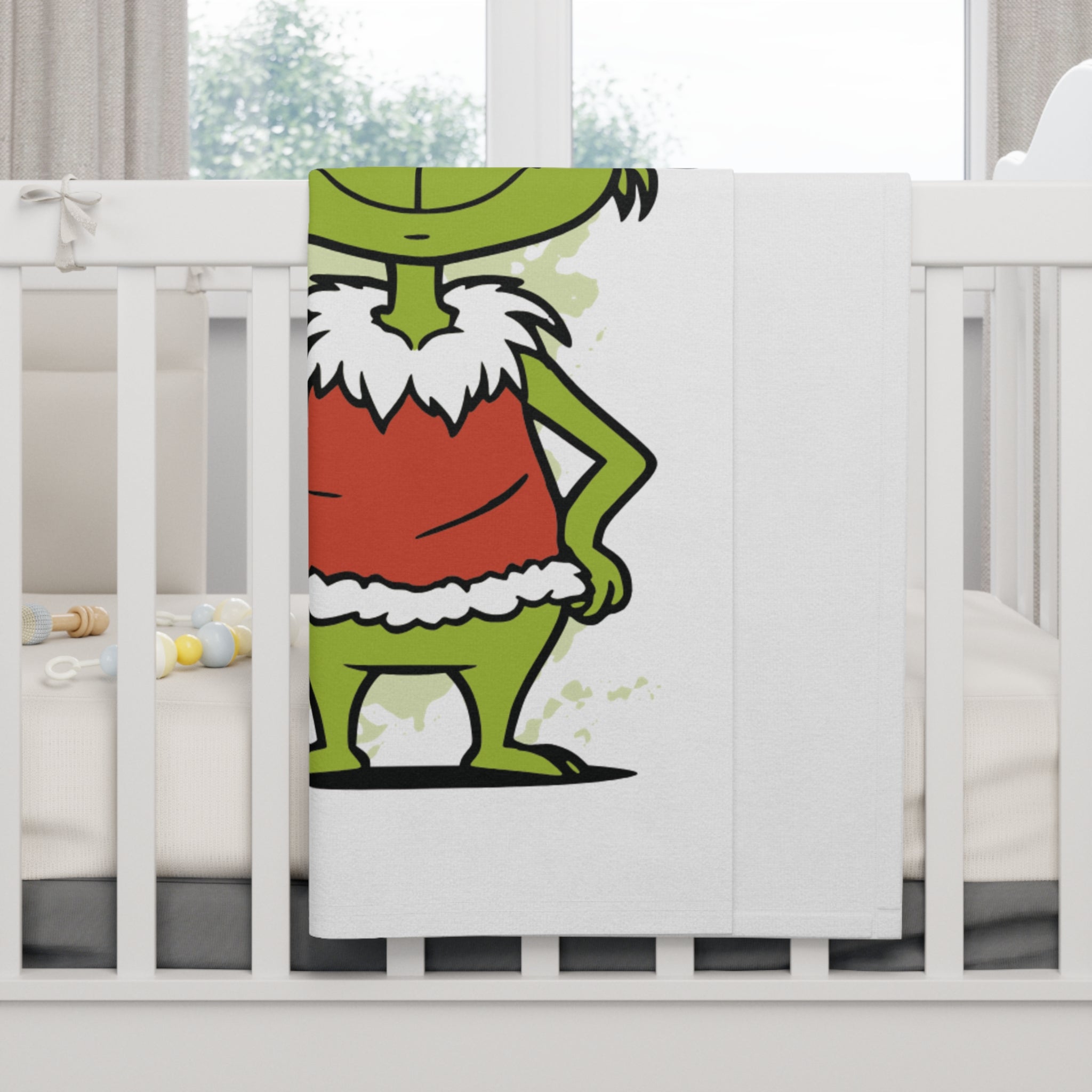So Cute Even the Grinch Wants to Steal Me - Baby Blanket - Aliento De Vida
