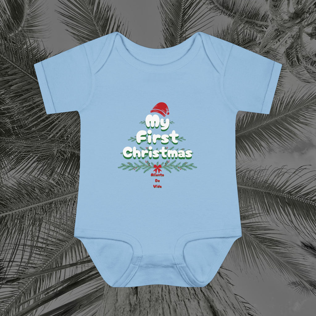 Tiny Claus in Training - (UNISEX) Baby Bodysuit / Infant Onesie - Aliento De Vida