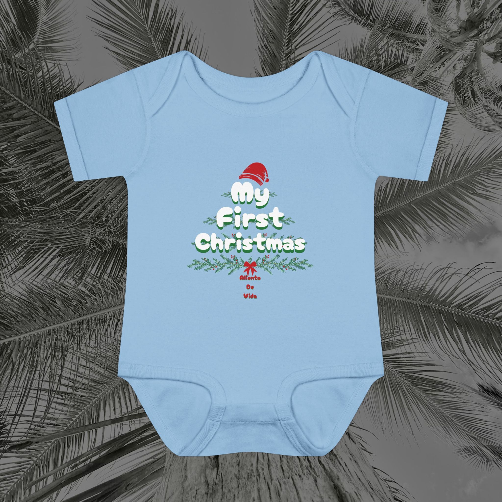Tiny Claus in Training - (UNISEX) Baby Bodysuit / Infant Onesie - Aliento De Vida