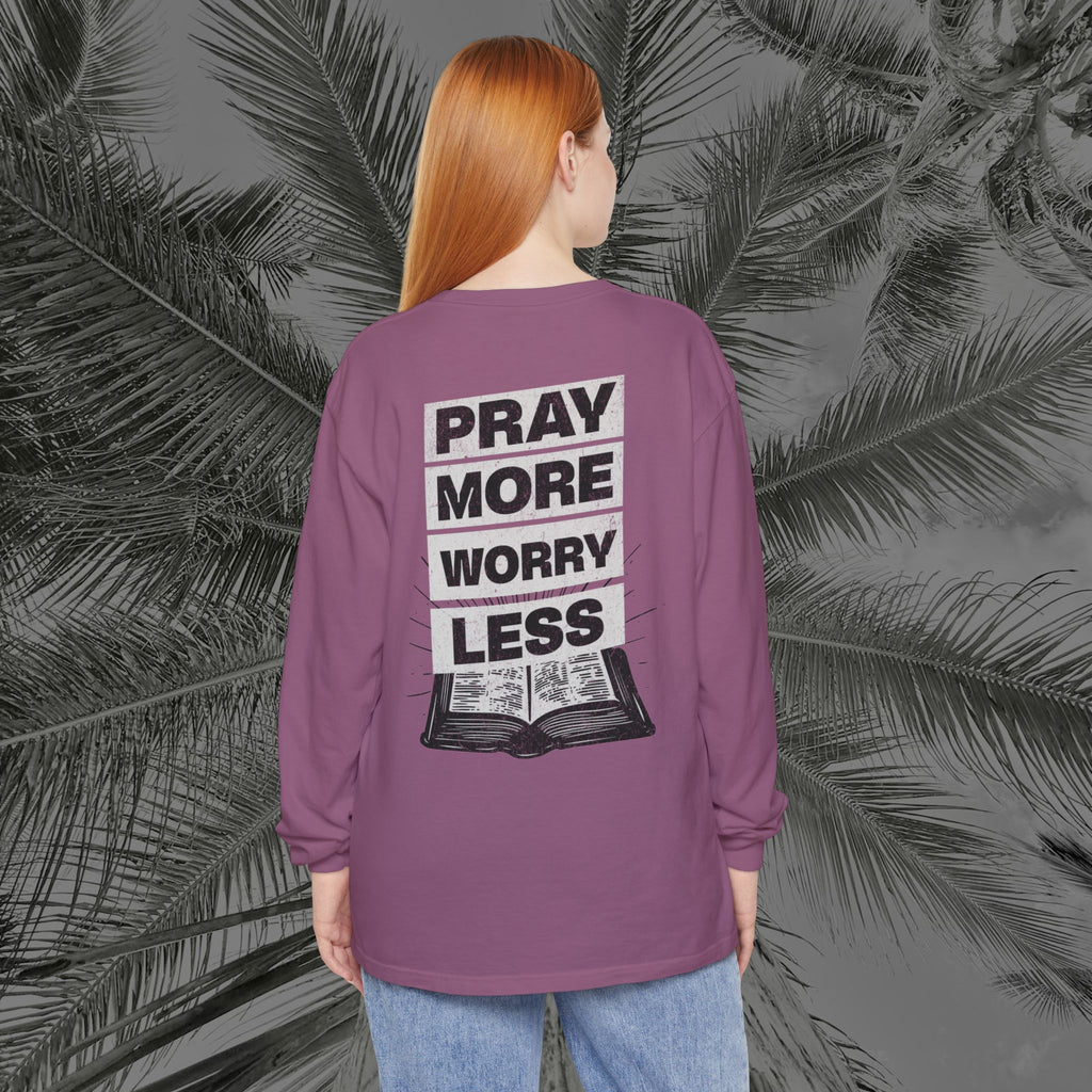Peace Through Prayer - (UNISEX) Long Sleeve Shirt - Aliento De Vida