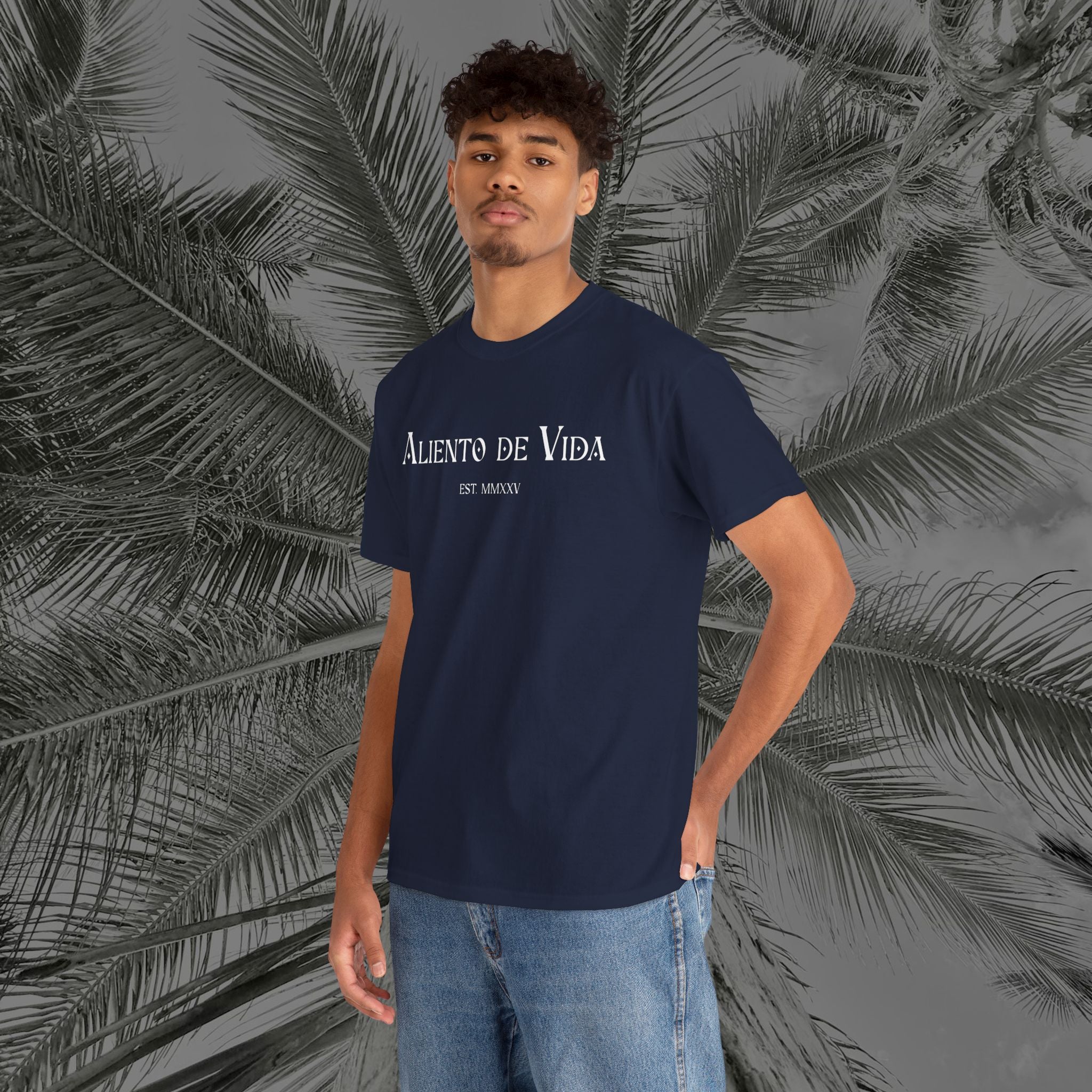 Resting Beach Face - (UNISEX) Heavy Cotton Tee - Aliento De Vida