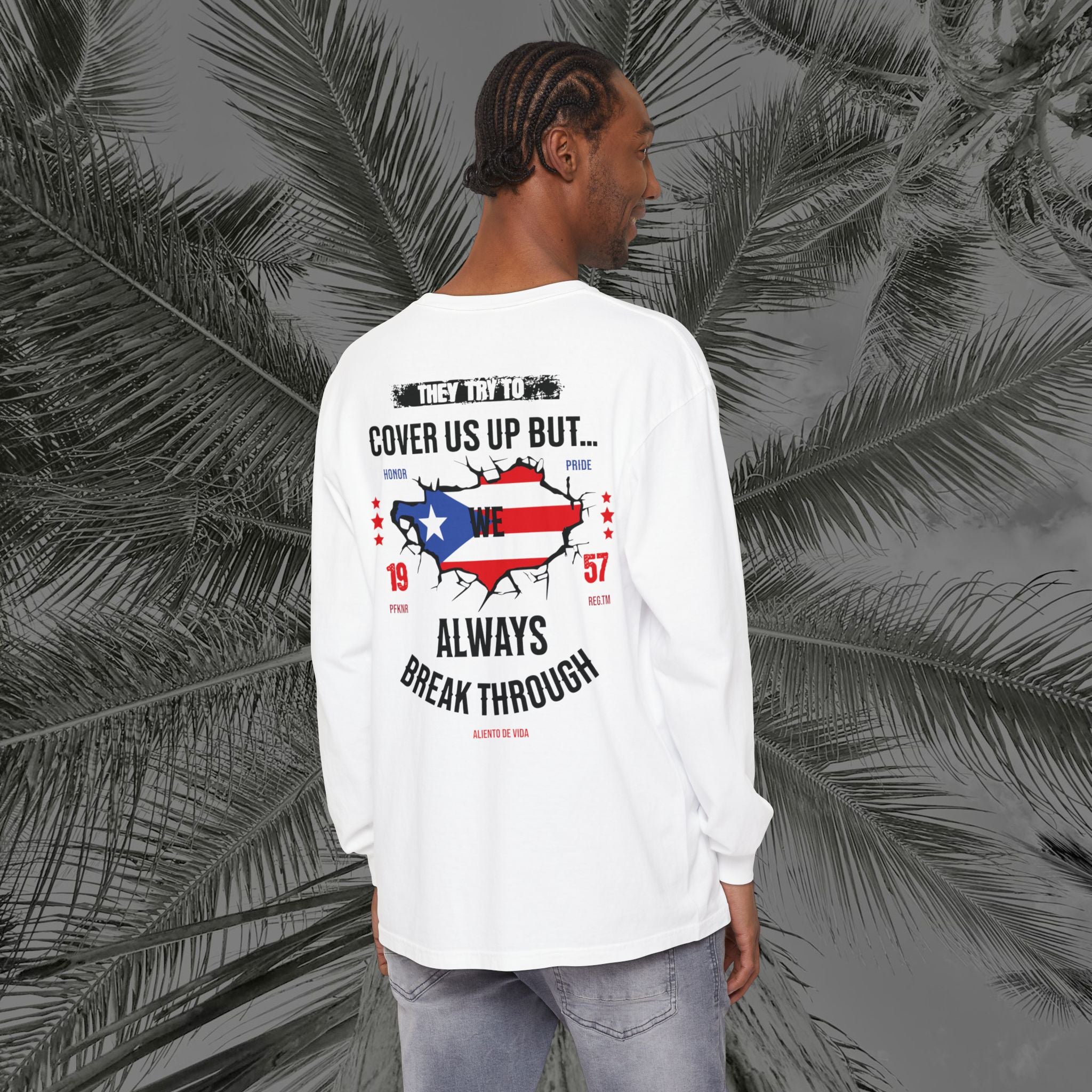 WE ARE PUERTO RICAN - (UNISEX) Long Sleeve T-Shirt - Aliento De Vida