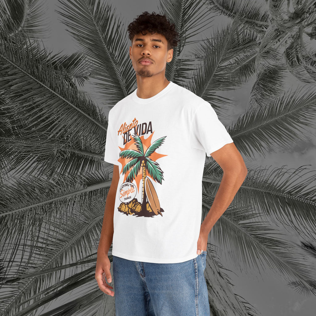 Pure Palm - (UNISEX) Heavy Cotton Tee - Aliento De Vida
