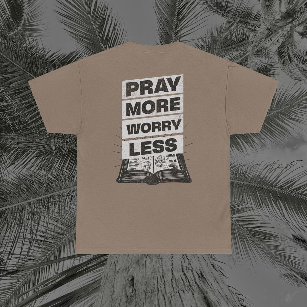 Peace Through Prayer - (UNISEX) Heavy Cotton Tee - Aliento De Vida