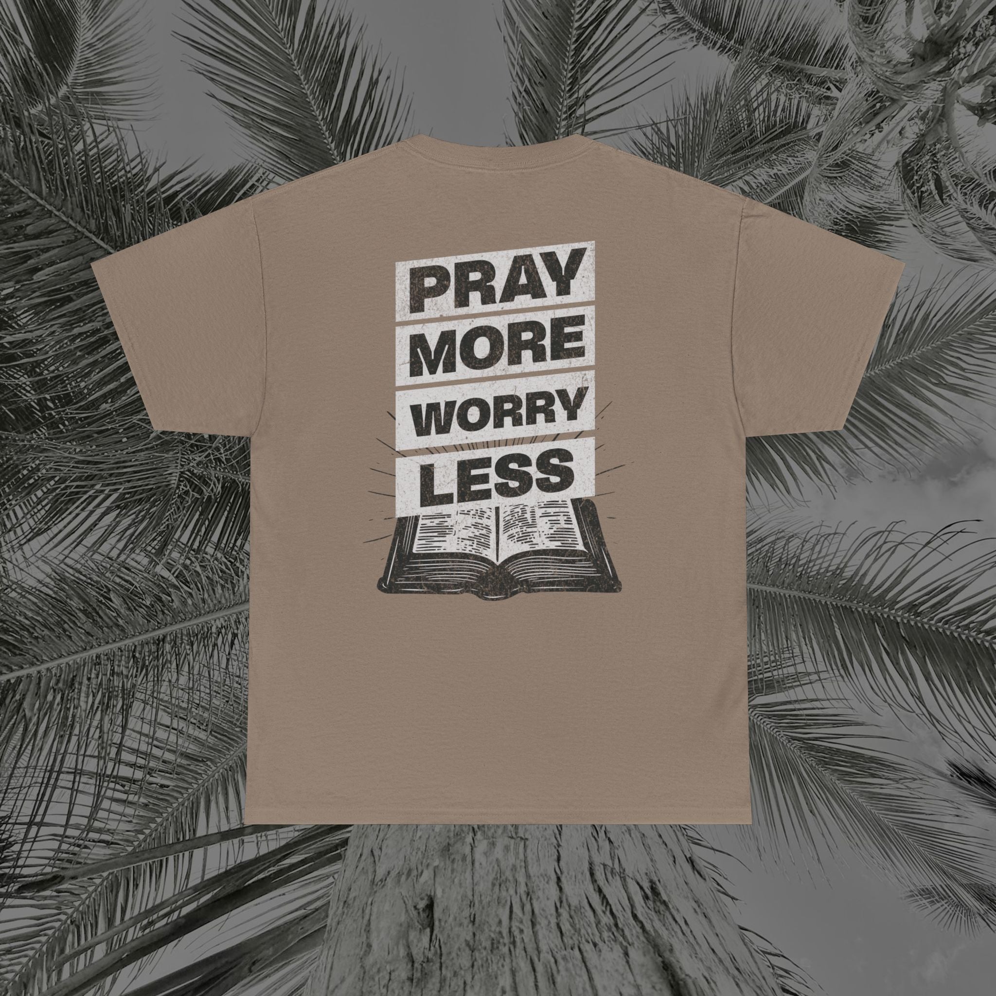 Peace Through Prayer - (UNISEX) Heavy Cotton Tee - Aliento De Vida