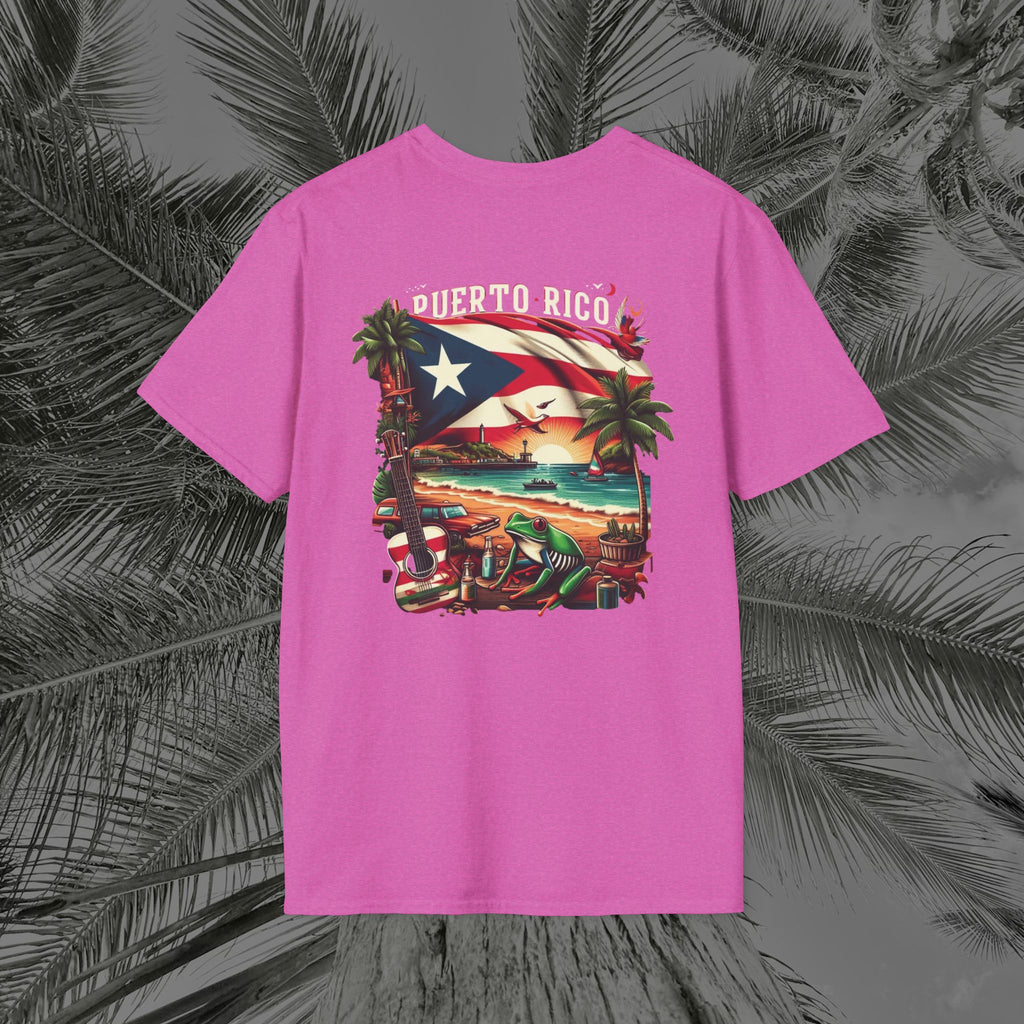 Coqui De La Playa - PR COLLECTION - (UNISEX) T-Shirt - Aliento De Vida