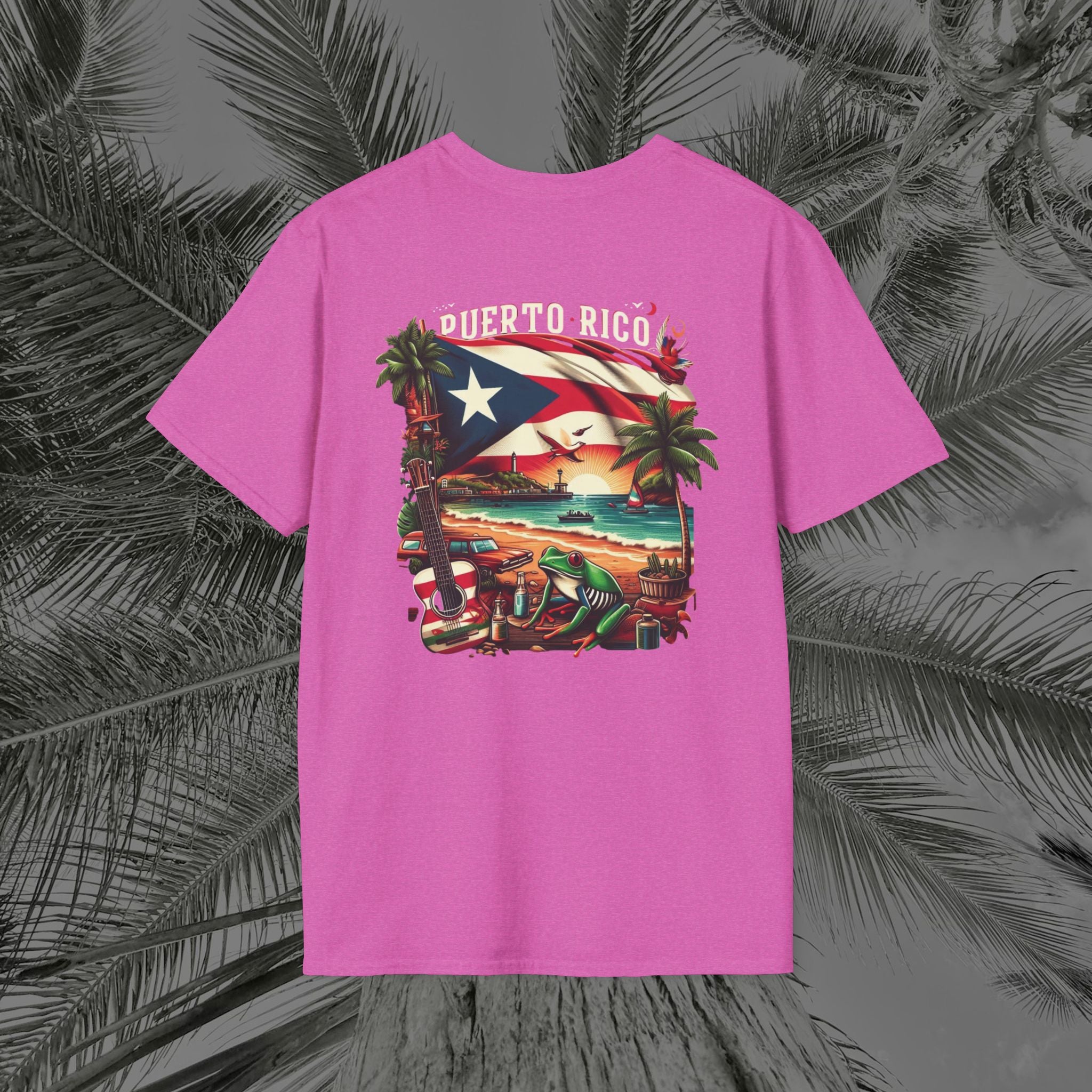 Coqui De La Playa - PR COLLECTION - (UNISEX) T-Shirt - Aliento De Vida