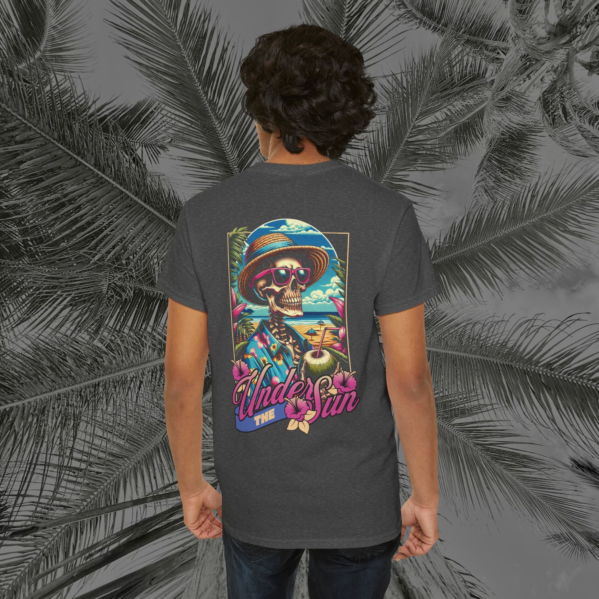 Resting Beach Face - (UNISEX) Heavy Cotton Tee - Aliento De Vida