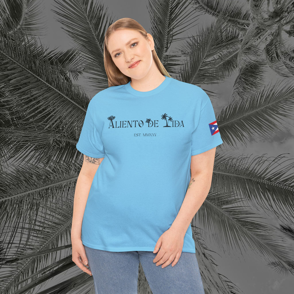 WE ARE PUERTO RICAN - PR COLLECTION - (UNISEX) Heavy Cotton Tee - Aliento De Vida