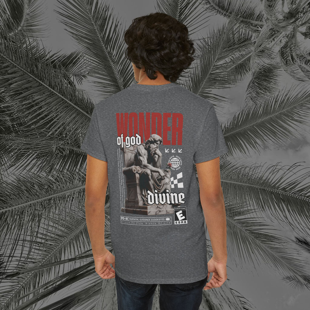 Throne of the Divine - (UNSEX) Heavy Cotton T-Shirt - Aliento De Vida