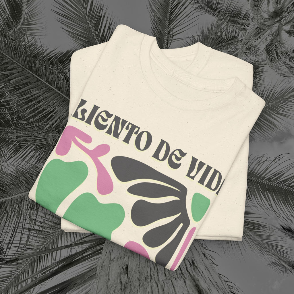 One Breath, Infinite Bloom #2 - (UNISEX) Heavy Cotton T-Shirt - Aliento De Vida