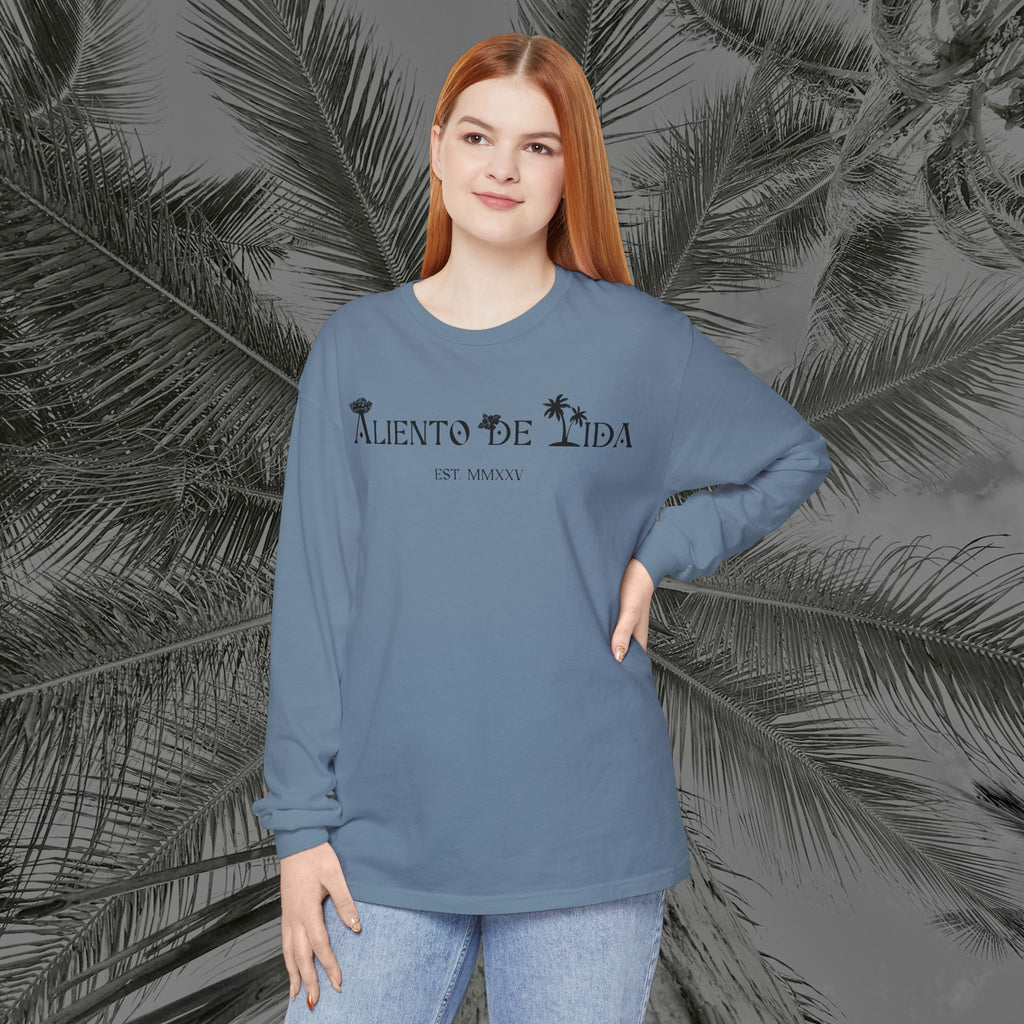 Isla Vibrante - (UNISEX) Long Sleeve T-Shirt - Aliento De Vida