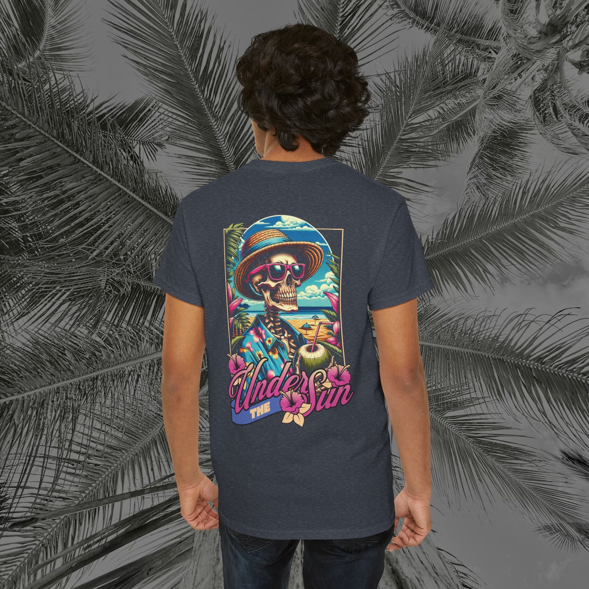 Resting Beach Face - (UNISEX) Heavy Cotton Tee - Aliento De Vida