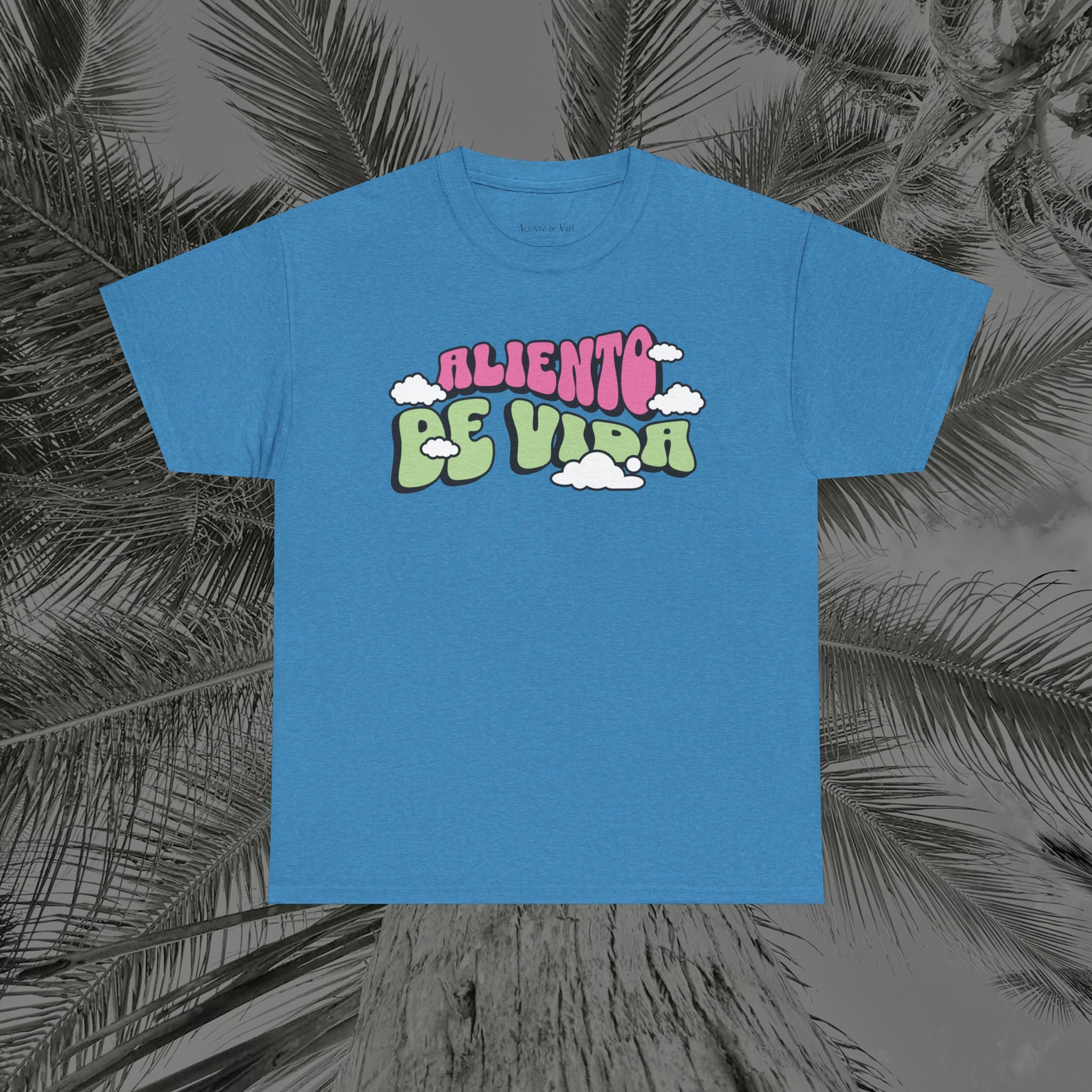 Clouds #2 - (UNISEX) Heavy Cotton T-Shirt - Aliento De Vida