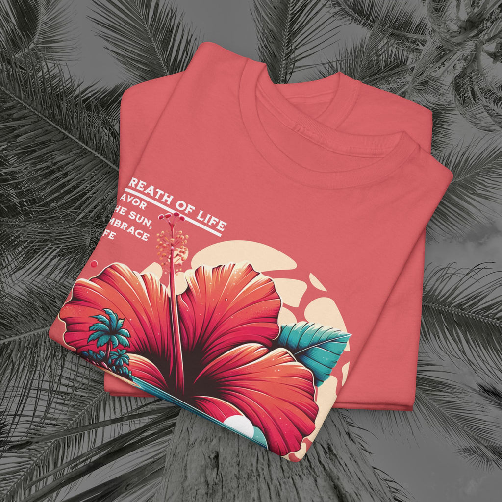 Breath Of Paradise - (UNISEX) Heavy Cotton T-Shirt - Aliento De Vida