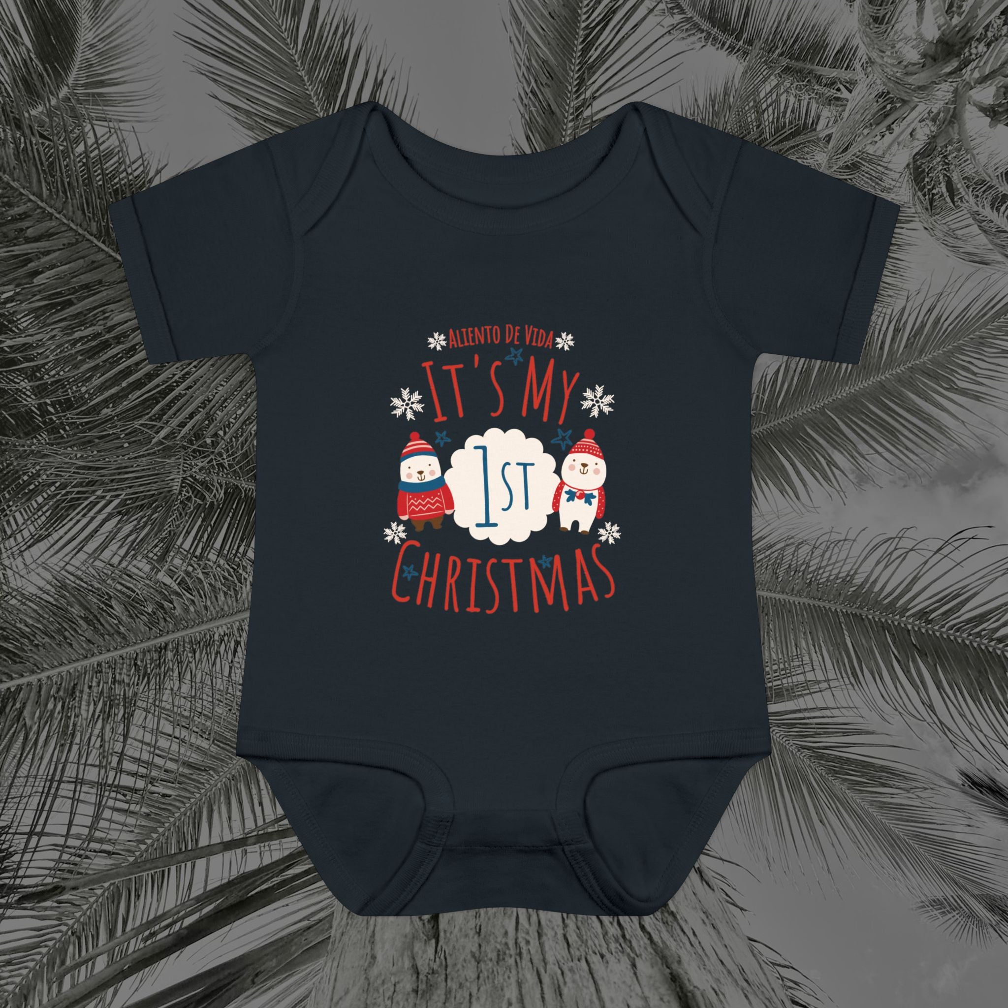 Little North Pole Newbie - (UNISEX) Baby Bodysuit / Infant Onesie - Aliento De Vida