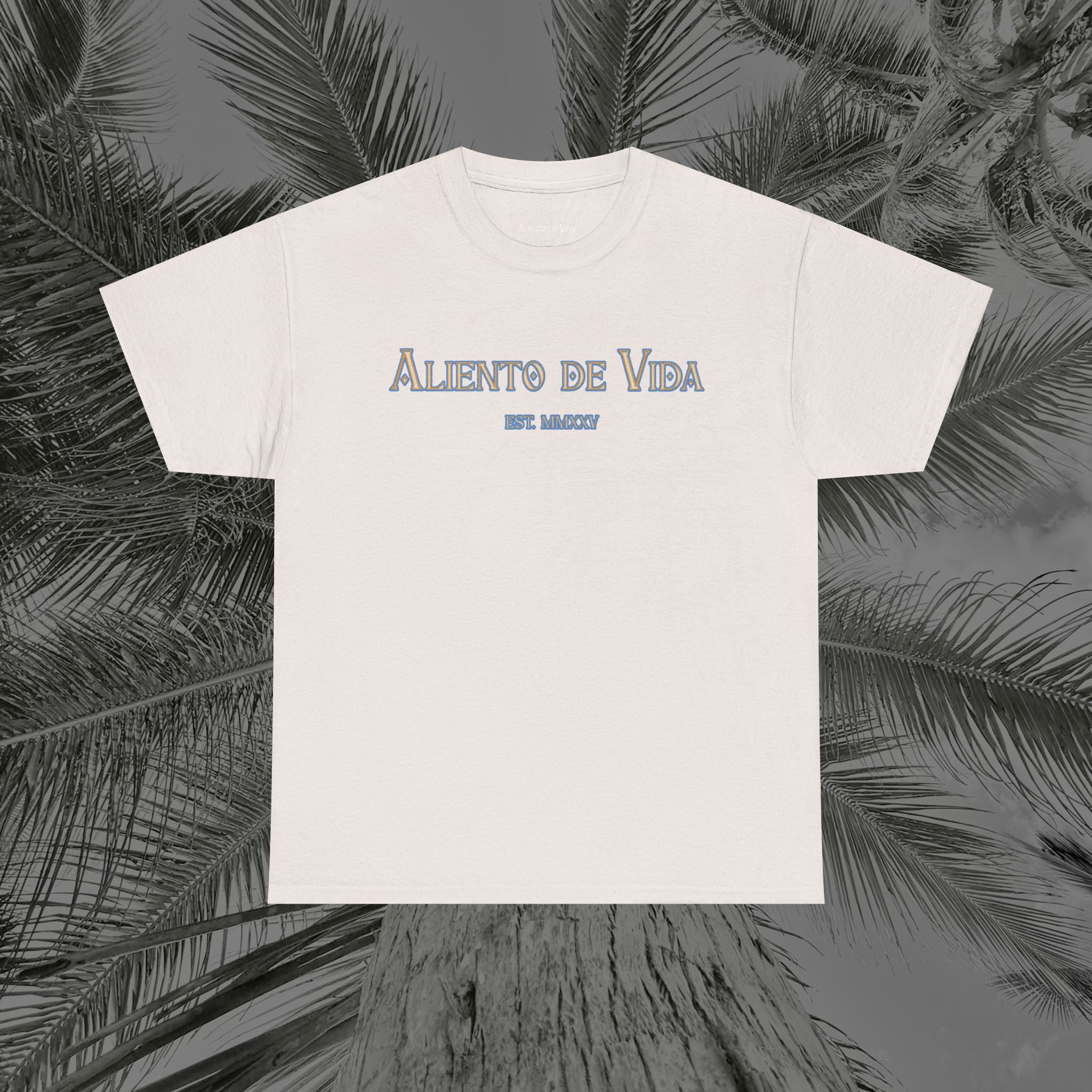 Ocean Motion - (UNISEX) Heavy Cotton Tee - Aliento De Vida