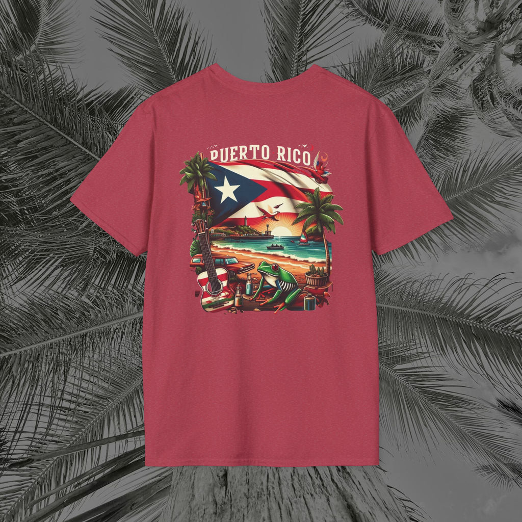 Coqui De La Playa - PR COLLECTION - (UNISEX) T-Shirt - Aliento De Vida
