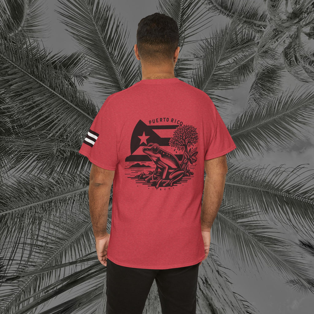 Coqui Crazy - PR COLLECTION - (UNISEX) Heavy Cotton Tee - Aliento De Vida