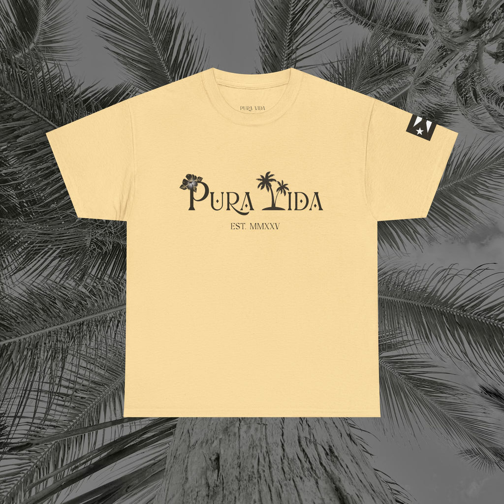 Isla Vibrante - PR COLLECTION - (UNISEX) Heavy Cotton Tee - Aliento De Vida