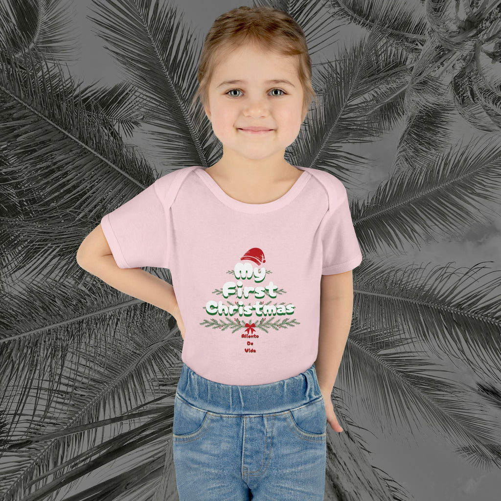 Tiny Claus in Training - (UNISEX) Baby Bodysuit / Infant Onesie - Aliento De Vida