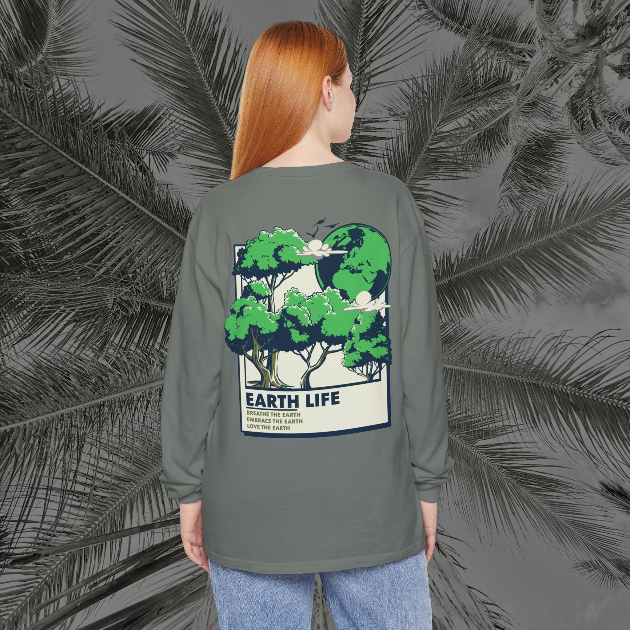 Roots Of Life - (UNISEX) Long Sleeve T-Shirt - Aliento De Vida