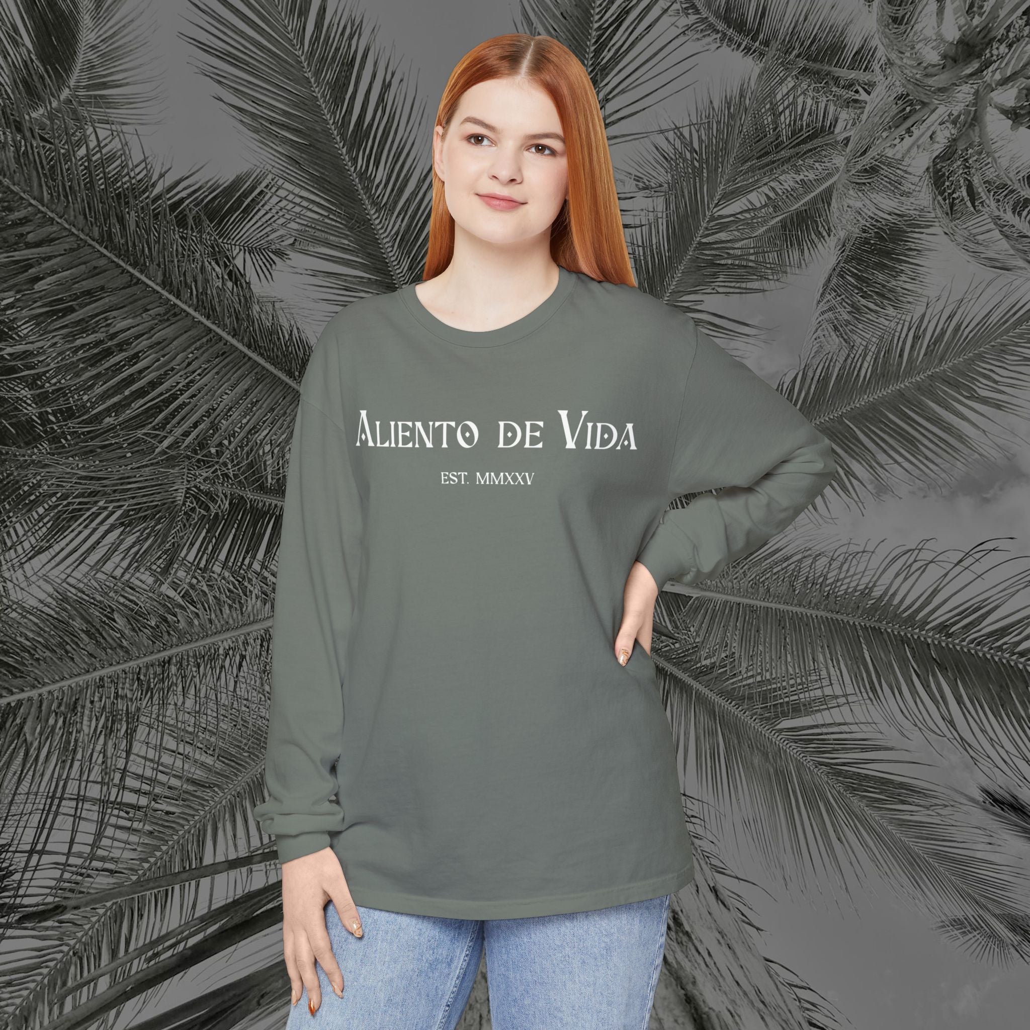 Peace Through Prayer - (UNISEX) Long Sleeve Shirt - Aliento De Vida