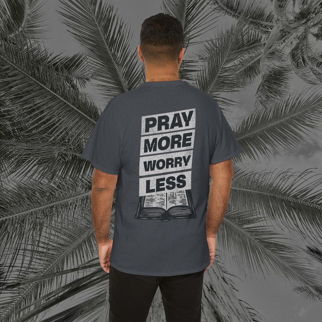 Peace Through Prayer - (UNISEX) Heavy Cotton Tee - Aliento De Vida