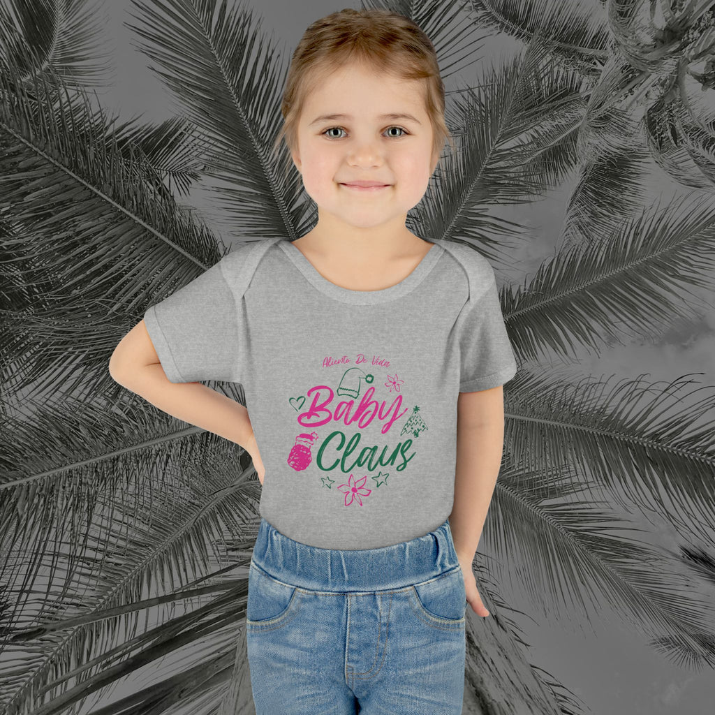 Baby Claus Magic - (Girls) Baby Bodysuit / Infant Onesie - Aliento De vida