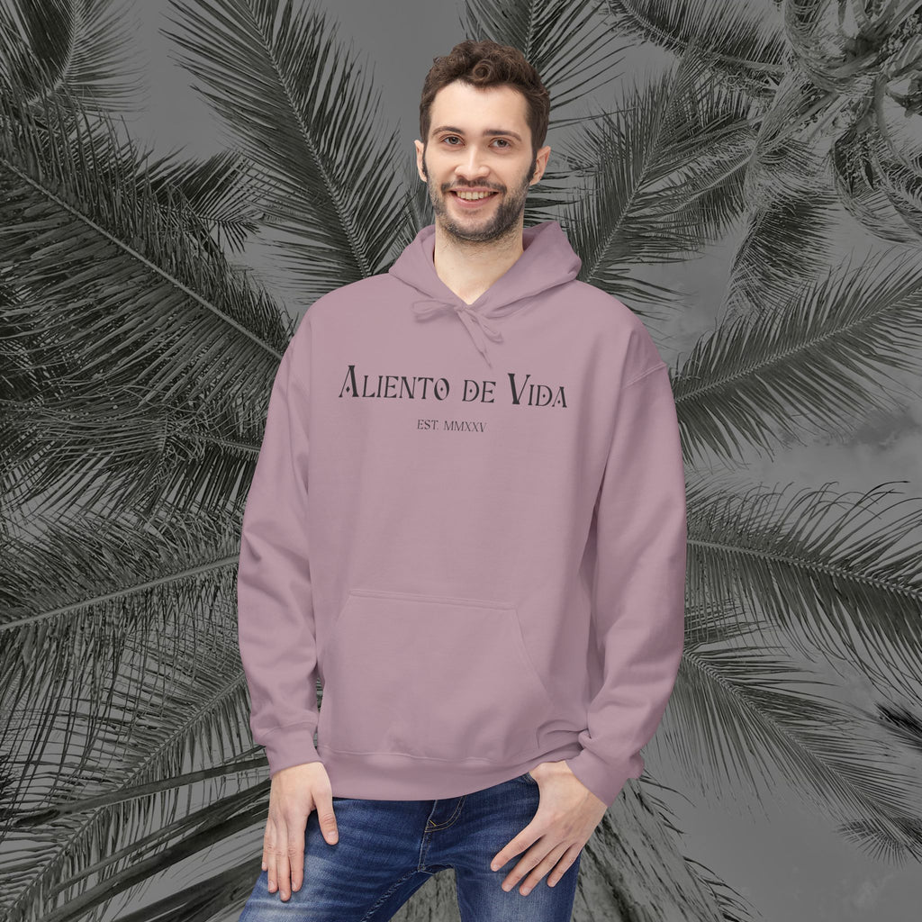 Wings of Grace - (UNISEX) Midweight Fleece Hoodie- Aliento De Vida