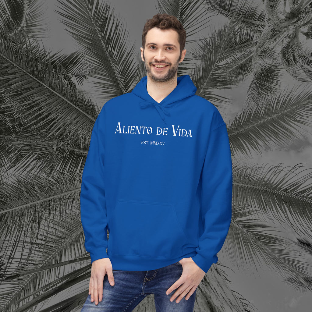 Peace Through Prayer - (UNISEX) Midweight Fleece Hoodie - Aliento De Vida