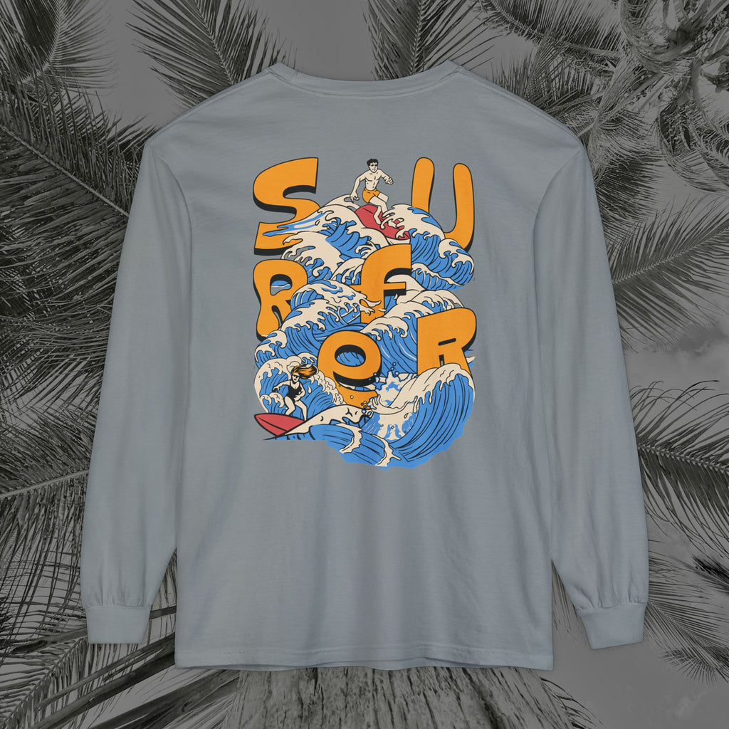 Ocean Motion - (UNISEX) Long Sleeve T-Shirt - Aliento de Vida