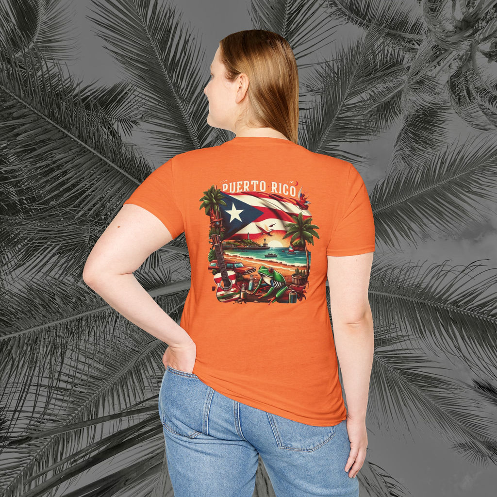 Coqui De La Playa - PR COLLECTION - (UNISEX) T-Shirt - Aliento De Vida