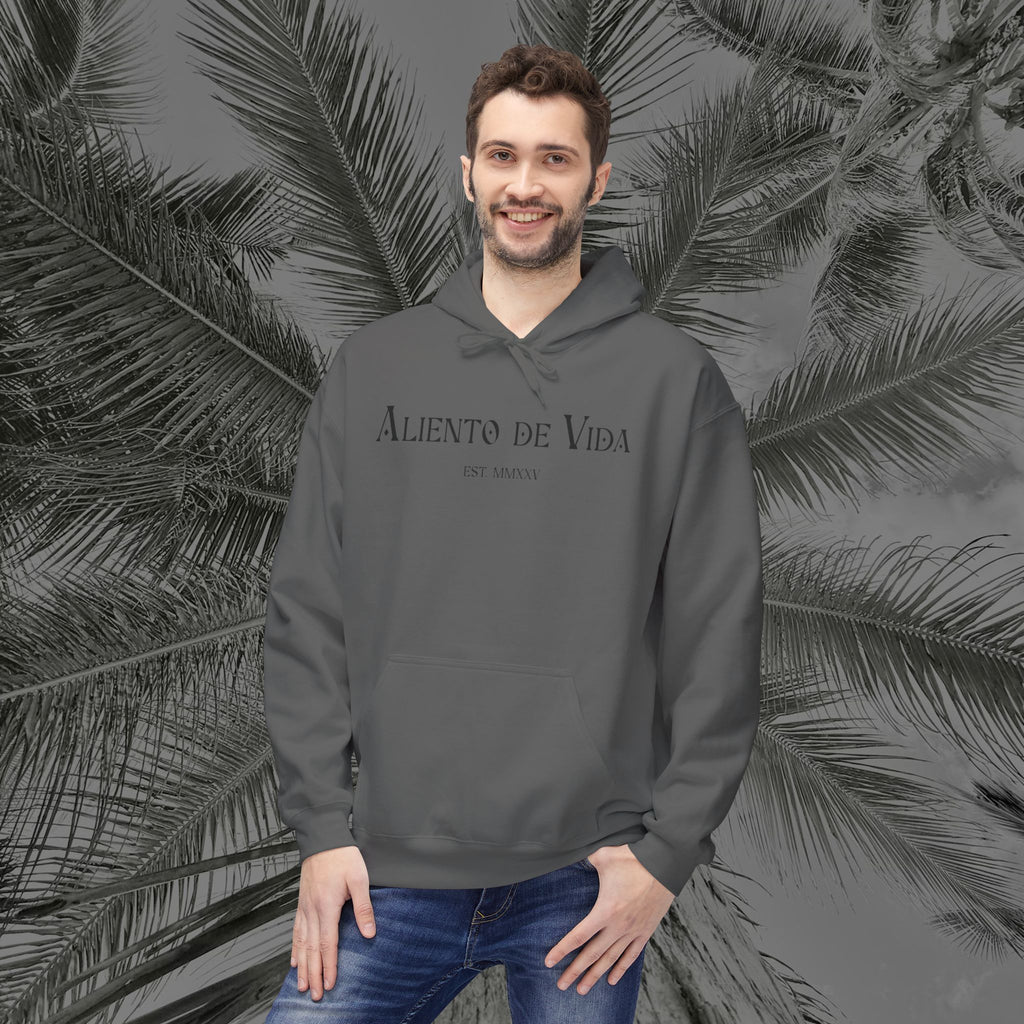 Wings of Grace - (UNISEX) Midweight Fleece Hoodie- Aliento De Vida