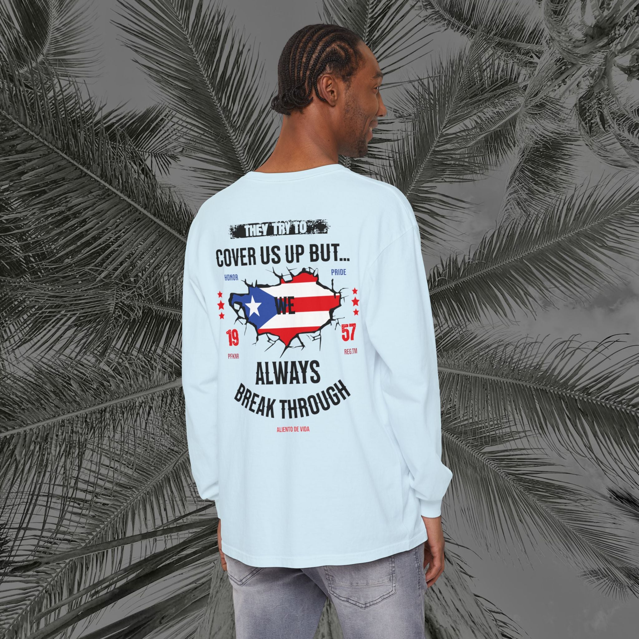 WE ARE PUERTO RICAN - (UNISEX) Long Sleeve T-Shirt - Aliento De Vida