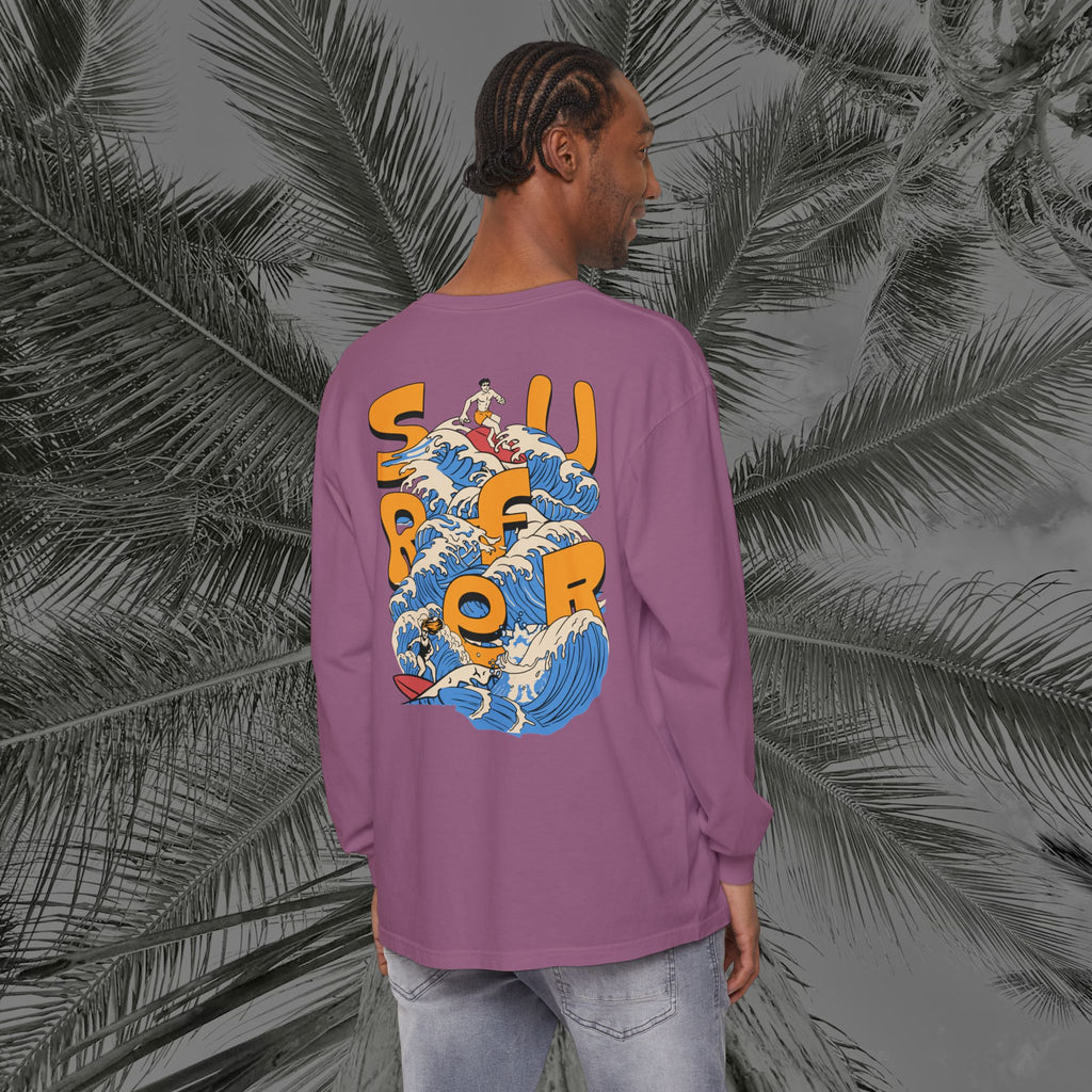 Ocean Motion - (UNISEX) Long Sleeve T-Shirt - Aliento de Vida