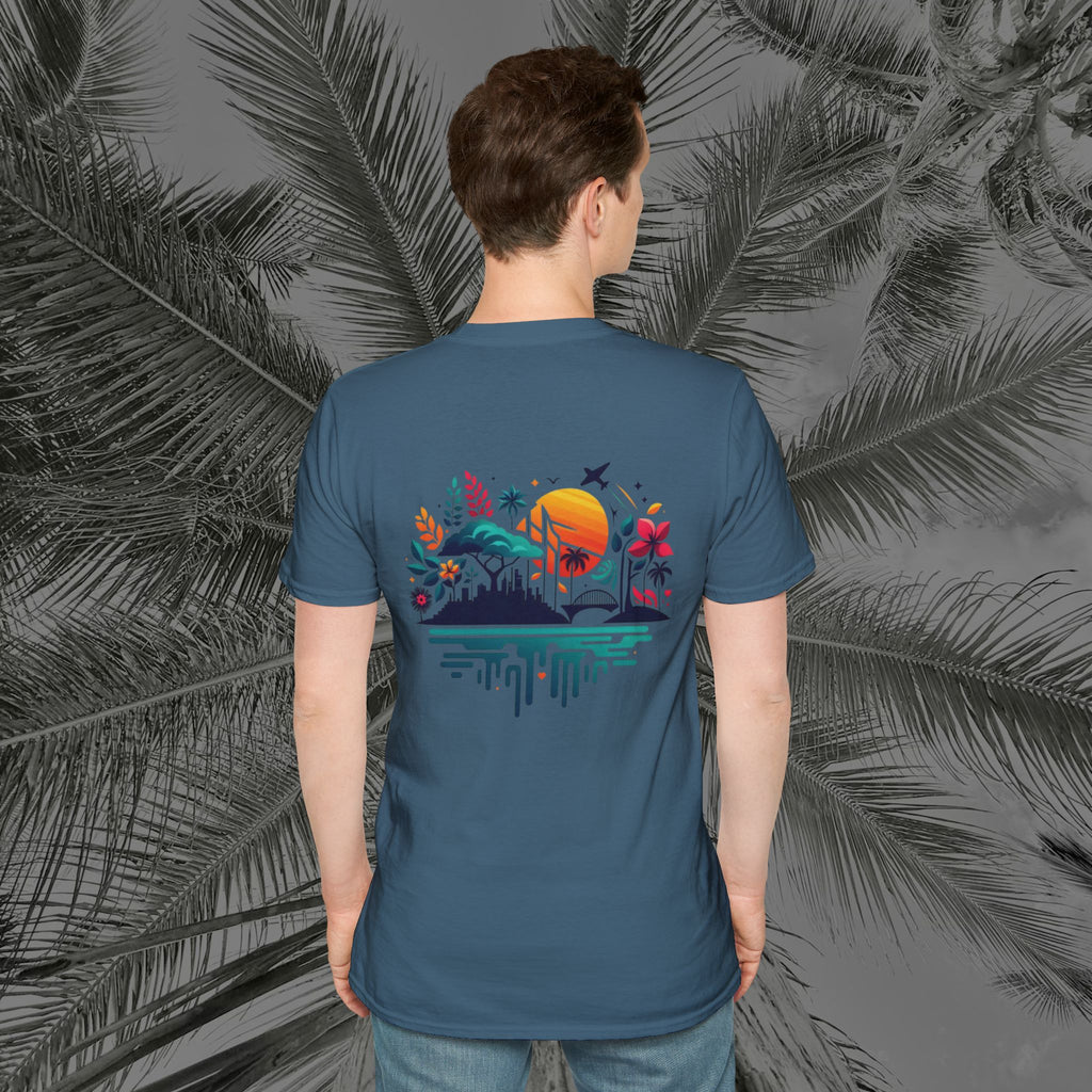 Vibrant Vibes - (UNISEX) Soft style T-Shirt - Aliento De Vida
