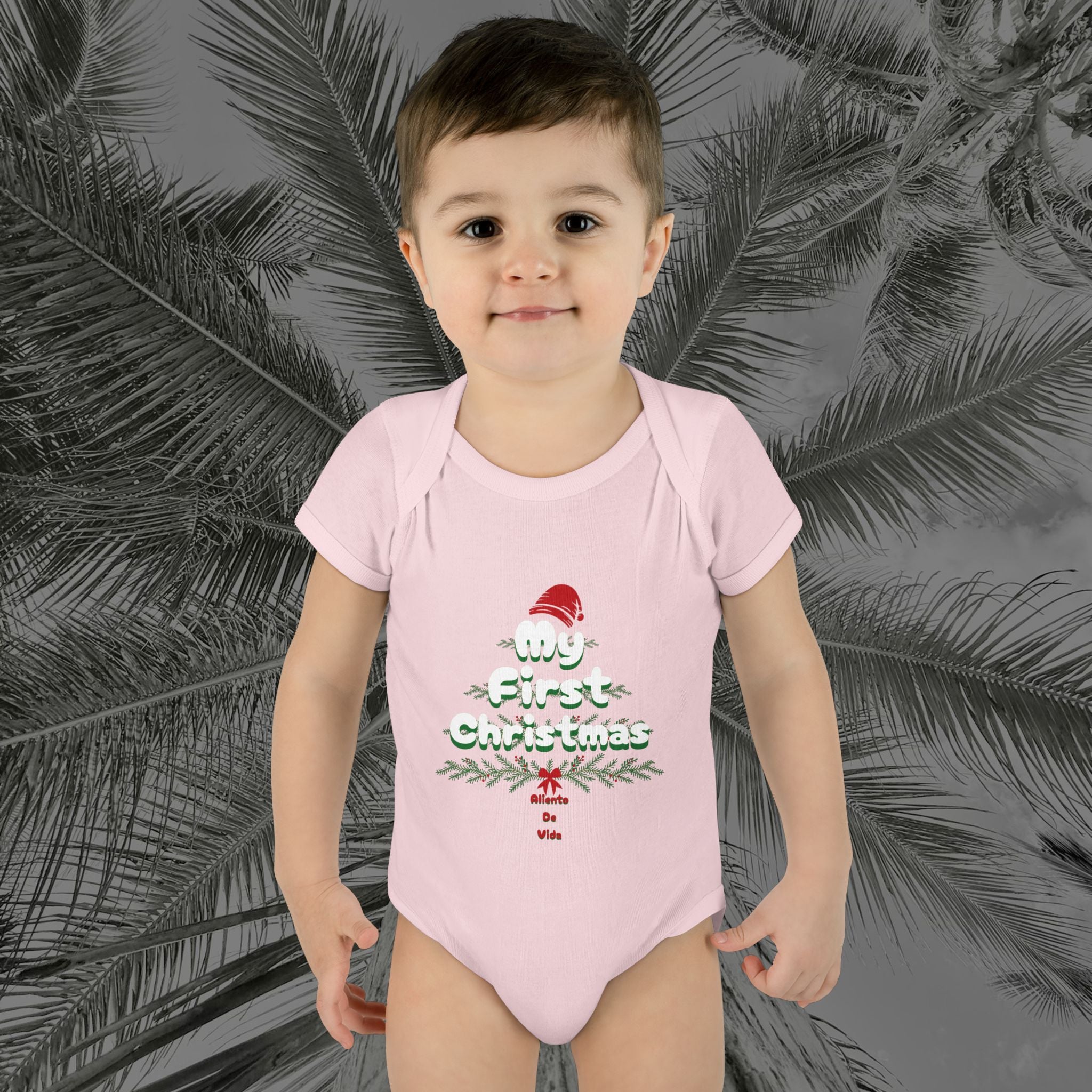 Tiny Claus in Training - (UNISEX) Baby Bodysuit / Infant Onesie - Aliento De Vida