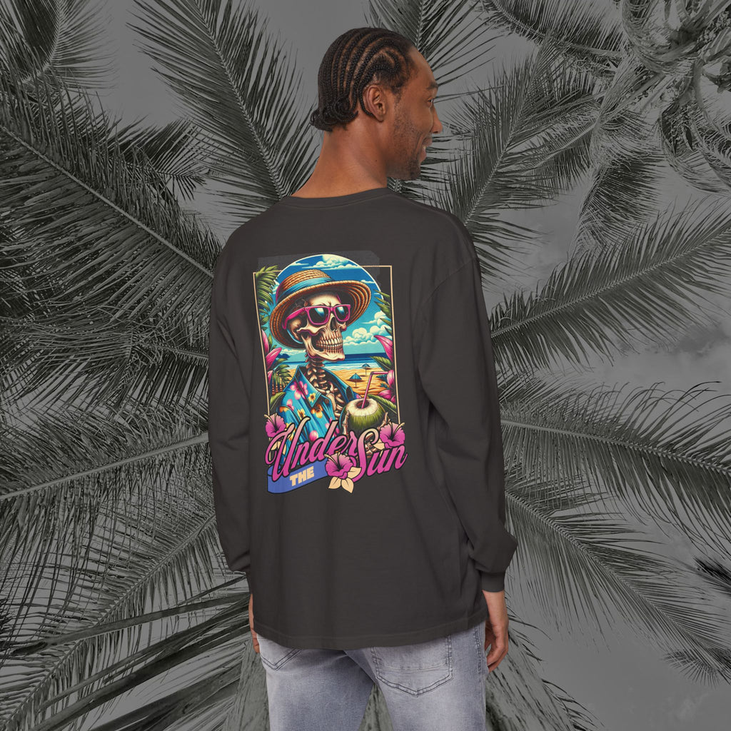 Resting Beach Face - (UNISEX) Long Sleeve Shirt - Aliento De Vida