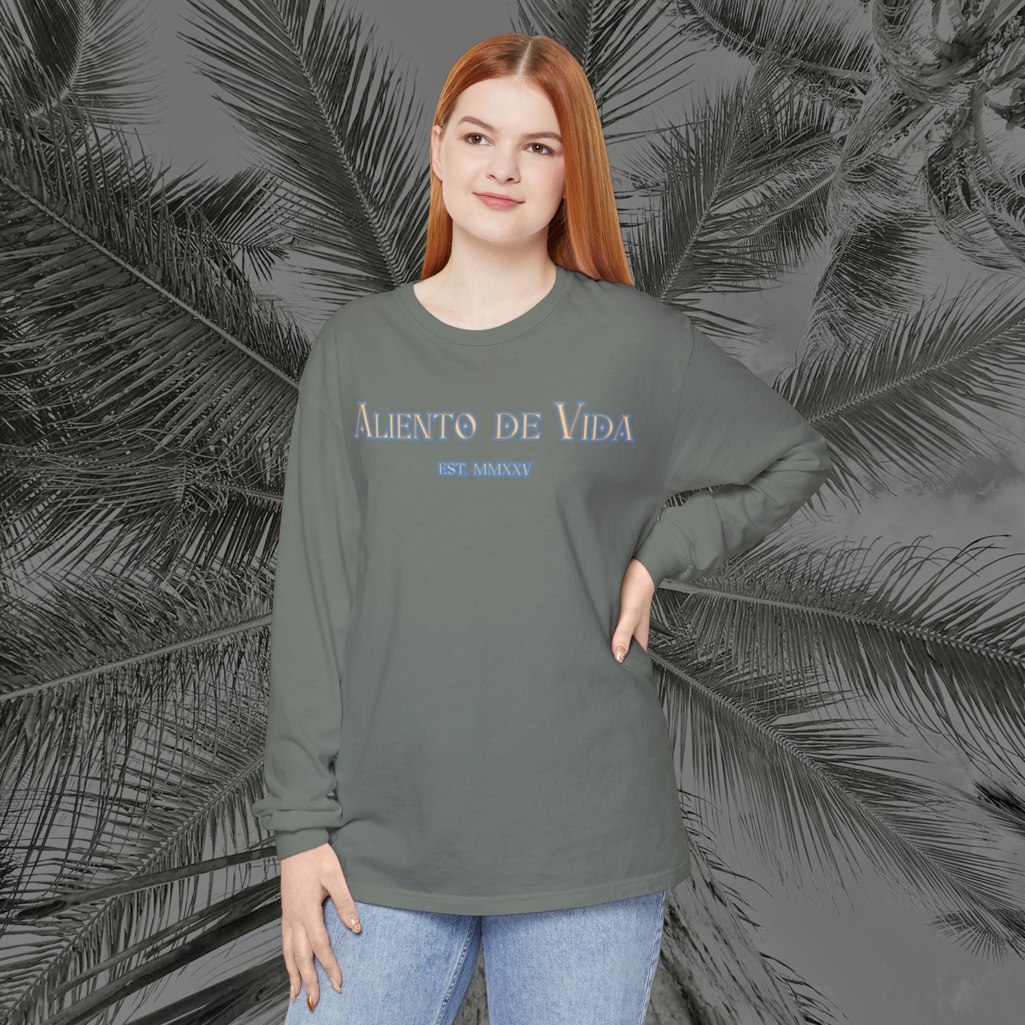 Ocean Motion - (UNISEX) Long Sleeve T-Shirt - Aliento de Vida