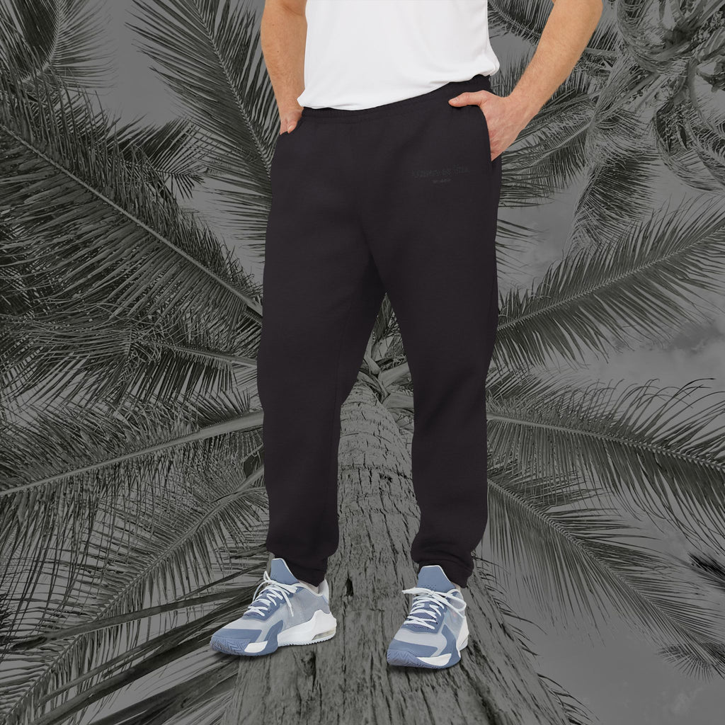 Aliento De Vida - (UNISEX) Adidas Fleece Joggers (Black Lettering)