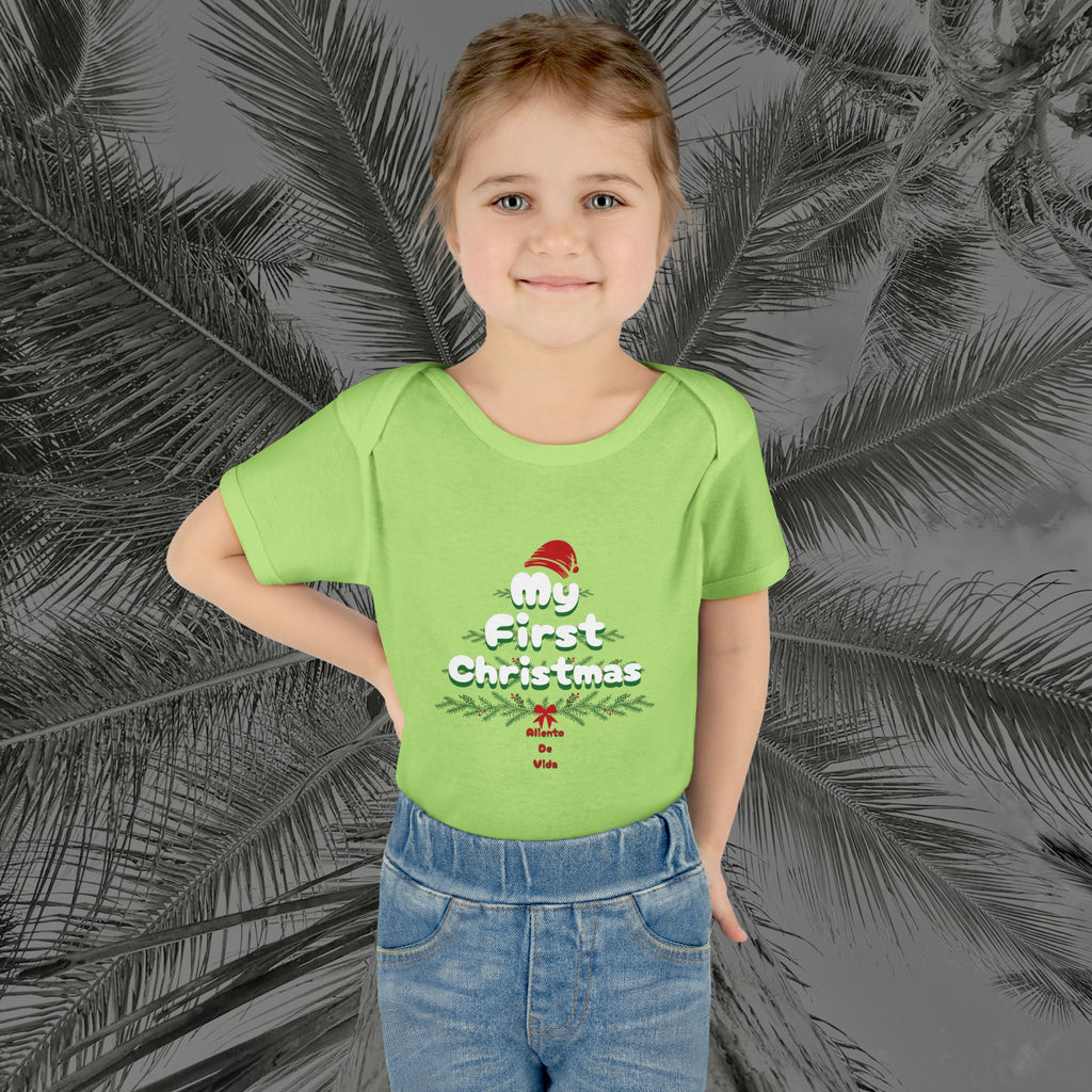 Tiny Claus in Training - (UNISEX) Baby Bodysuit / Infant Onesie - Aliento De Vida