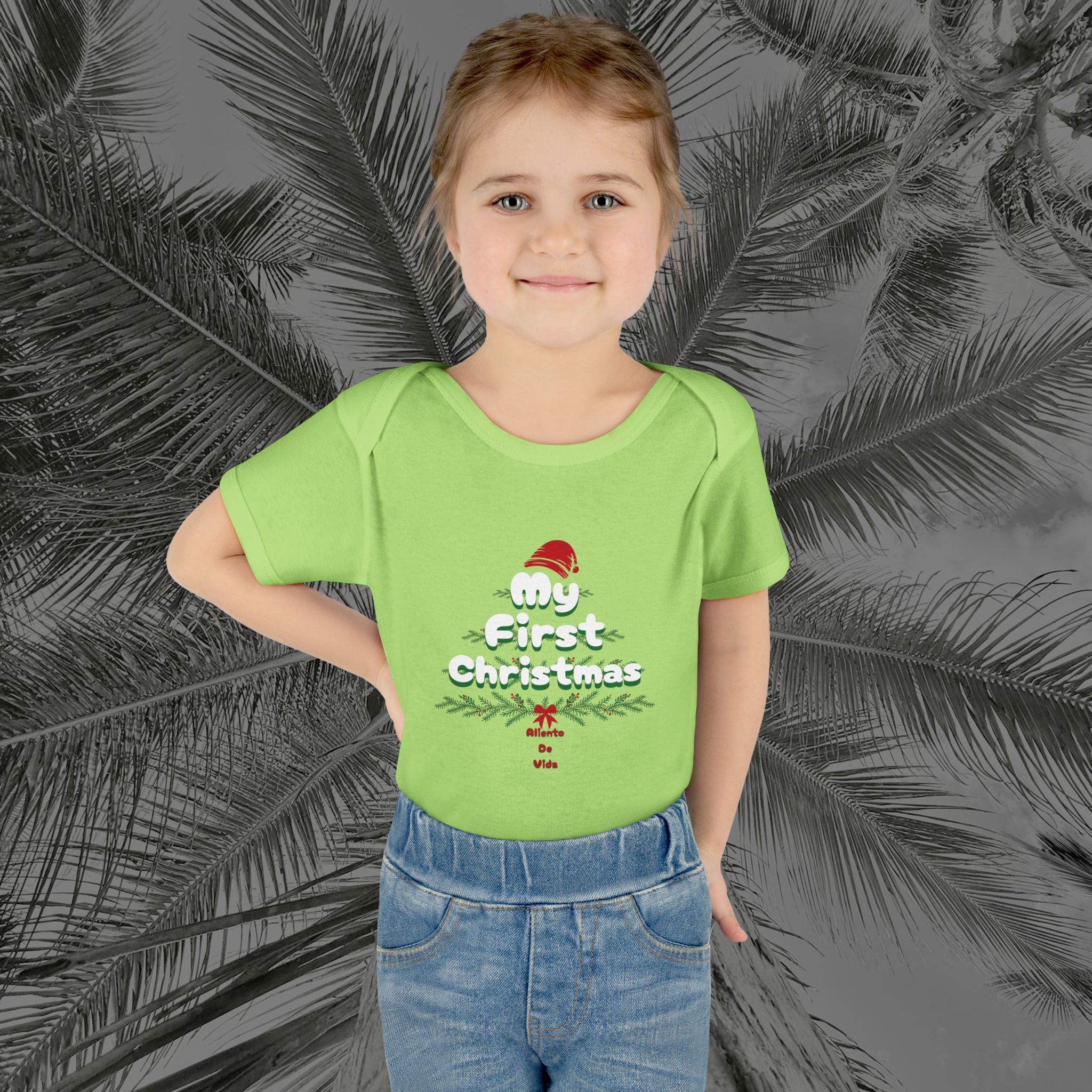 Tiny Claus in Training - (UNISEX) Baby Bodysuit / Infant Onesie - Aliento De Vida