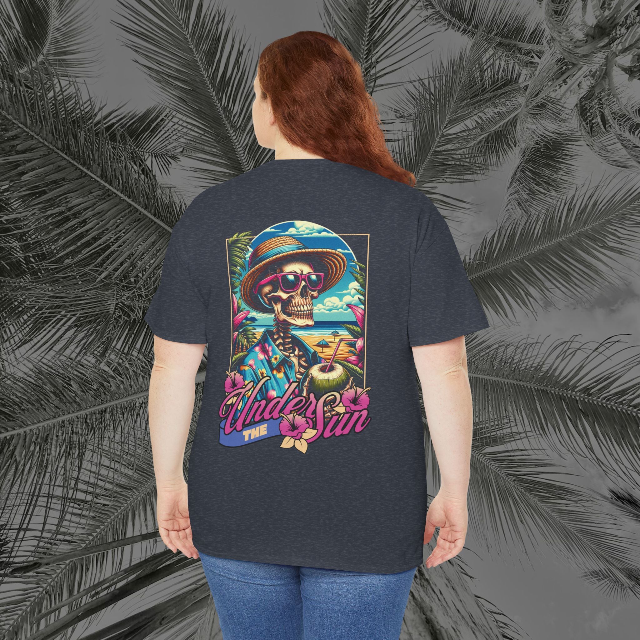 Resting Beach Face - (UNISEX) Heavy Cotton Tee - Aliento De Vida