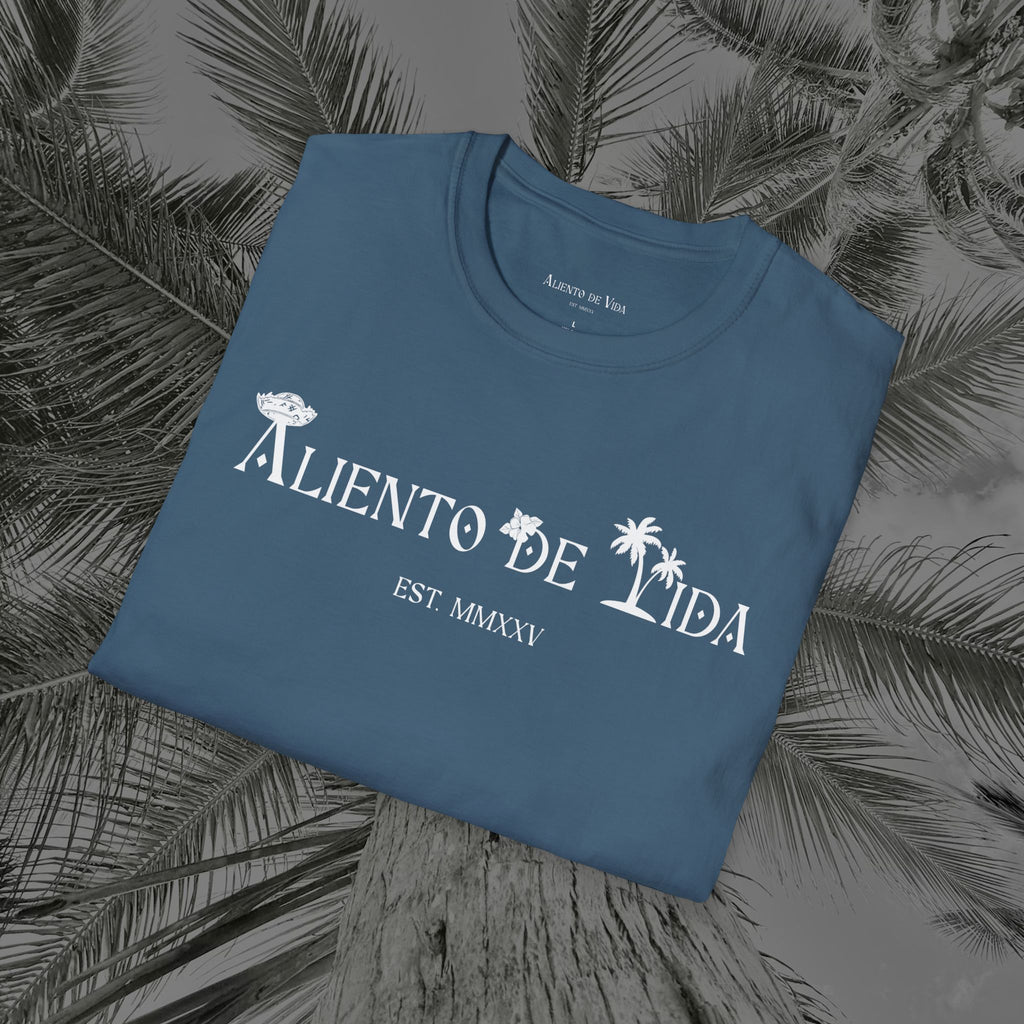 A Slice of Paradise - PR COLLECTION - (UNISEX) Soft style T-Shirt - Aliento De Vida