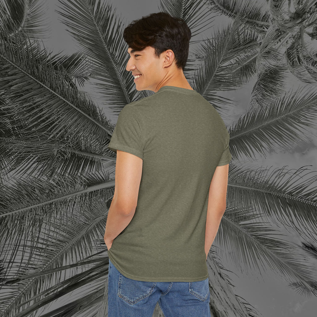 One Breath, Infinite Bloom - (UNISEX) Heavy Cotton T-Shirt - Aliento De Vida